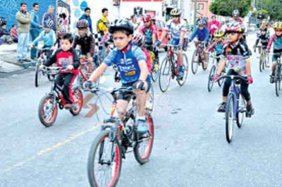 INVITAN A CARRERA CICLISTA INFANTIL