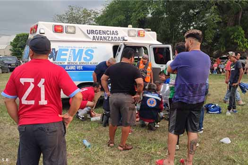 TRAGEDIA EN EL FÚTBOL VETERANO LOCAL